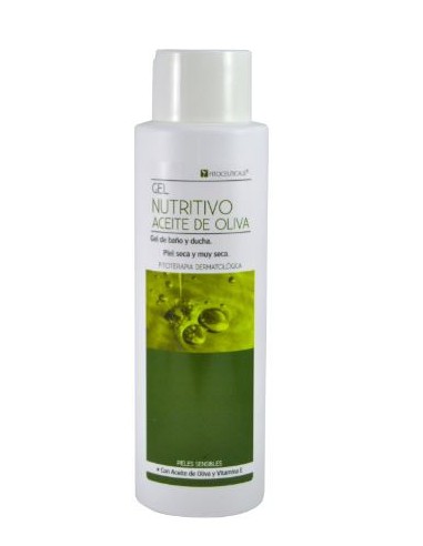 GEL NUTRITIVO ACEITE DE OLIVA PARA BAÑO Y DUCHA 500 ML