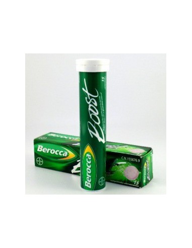 BEROCCA BOOST COMP EFERVESC 15 COMP