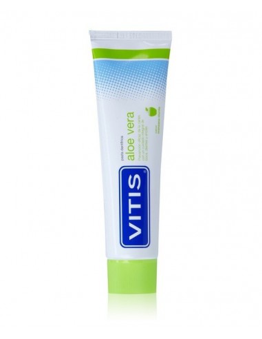 VITIS ALOE VERA PASTA DENTIFRICA 1 ENVASE 100 ML SABOR MANZANA