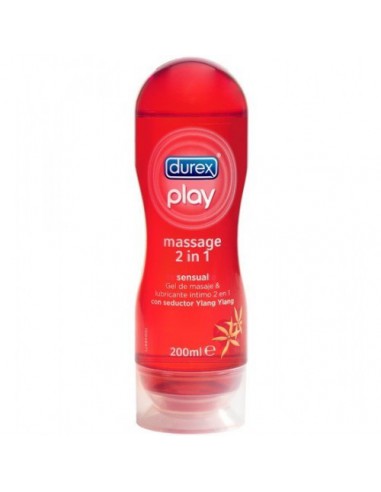 DUREX PLAY MASSAGE SENSUAL LUBRICANTE HIDROSOLUB 200 ML