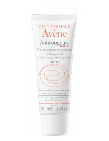 AVENE ANTI-ROJECES DÍA CR HIDRATANTE PROTECTORA 1 ENVASE 40 ml