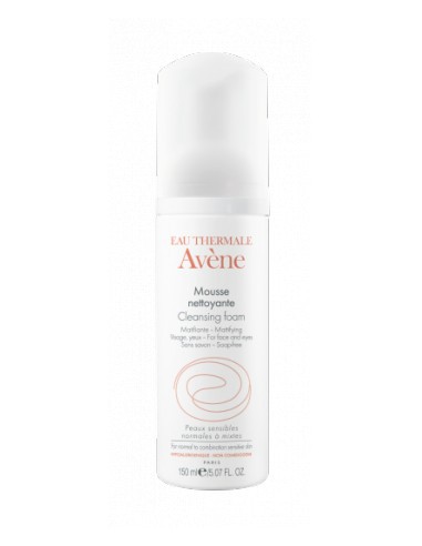 AVENE ESPUMA LIMPIADORA 1 ENVASE 150 ml