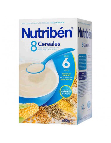 NUTRIBEN 8 CEREALES 1 ENVASE 600 G