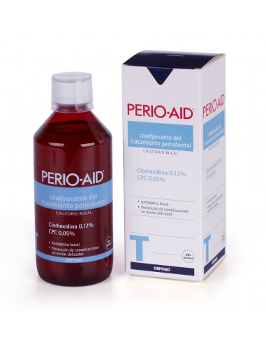 PERIO AID TRATAMIENTO COLUTORIO SIN ALCOHOL 500 ML