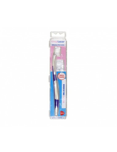 CEPILLO DENTAL ADULTO GINGILACER CABEZAL PEQUEÑO SUAVE 1 UNIDAD