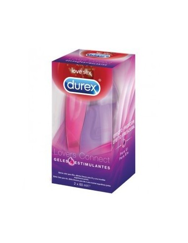 DUREX LOVERS CONNECT GEL ESTIMULANTE 2 UNIDADES 60 ml