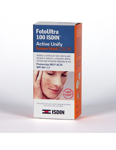 FOTOULTRA 100 ISDIN ACTIVE UNIFY FUSION FLUID 50 ML