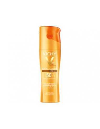 IDEAL SOLEIL SPF 50+ OPTIMIZADOR DEL BRONCEADO SPRAY 200 ML