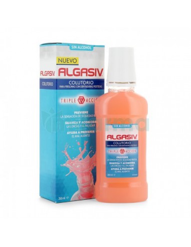 ALGASIV COLUTORIO DENTADURA POSTIZA 1 ENVASE 250 ml