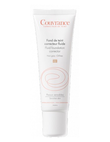 AVENE COUVRANCE MAQUILLAJE FLUIDO SPF 20 1 ENVASE 30 ML COLOR NATURAL