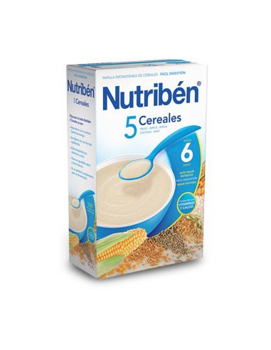 NUTRIBEN 5 CEREALES 1 ENVASE 600 g