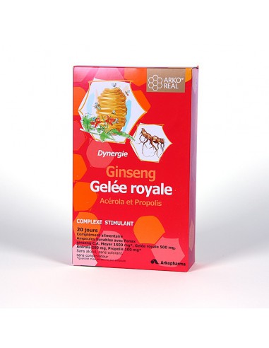 JALEA REAL GINSENG BEBIBLE 15 ML 20 AMP