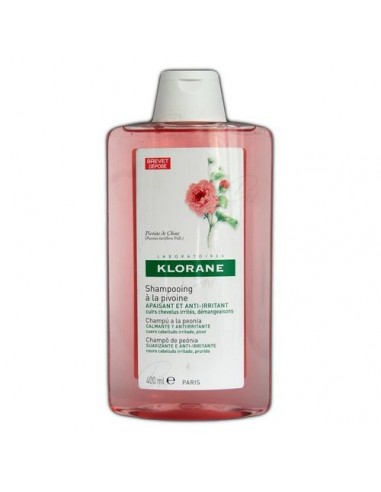 KLORANE CHAMPU CALMANTE AL EXTO PEONIA 400 ML