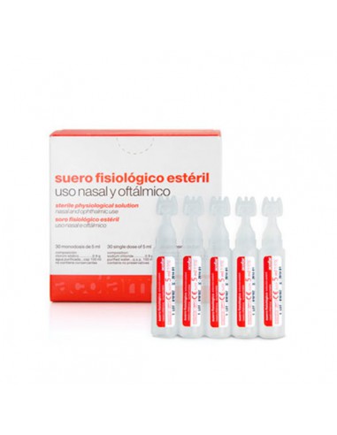 ACOFAR SUERO FISIOLOGICO NASAL Y OFTALMICO ESTER MONODOSIS 5 ML 30 U