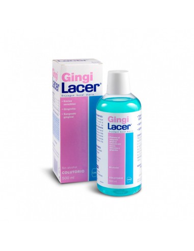 GINGILACER ENCIAS DELICADAS COLUTORIO 1 ENVASE 500 ML