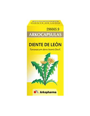 DIENTE DE LEON ARKOCAPS 245 MG 50 CAPS