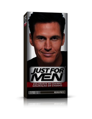 JUST FOR MEN CHAMPU COLORANTE 30 CC NEGRO