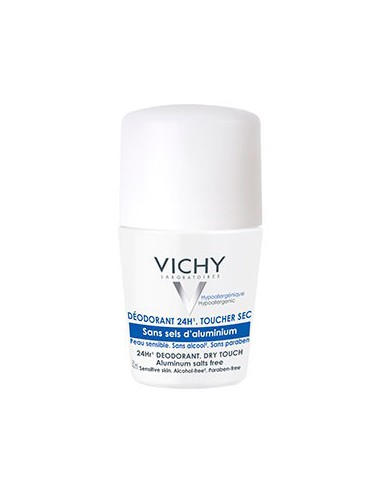 DESODORANTE 24 H SIN SALES DE ALUMINIO VICHY 1 ROLL ON 50 ml