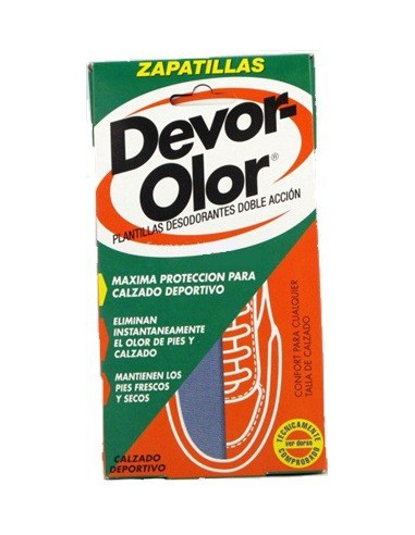 PLANTILLAS ANTIOLOR DEVOR OLOR ZAPATILLAS