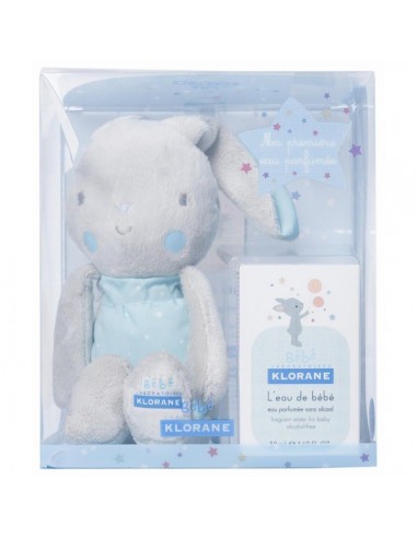 KLORANE BEBE AGUA DE COLONIA NIÑO 50 ML CON PELUCHE AZUL