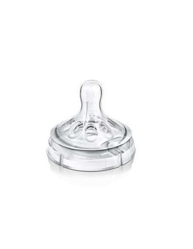 TETINA NATURAL FLUJO LENTO AVENT PHILIPS RECIEN + 1 M