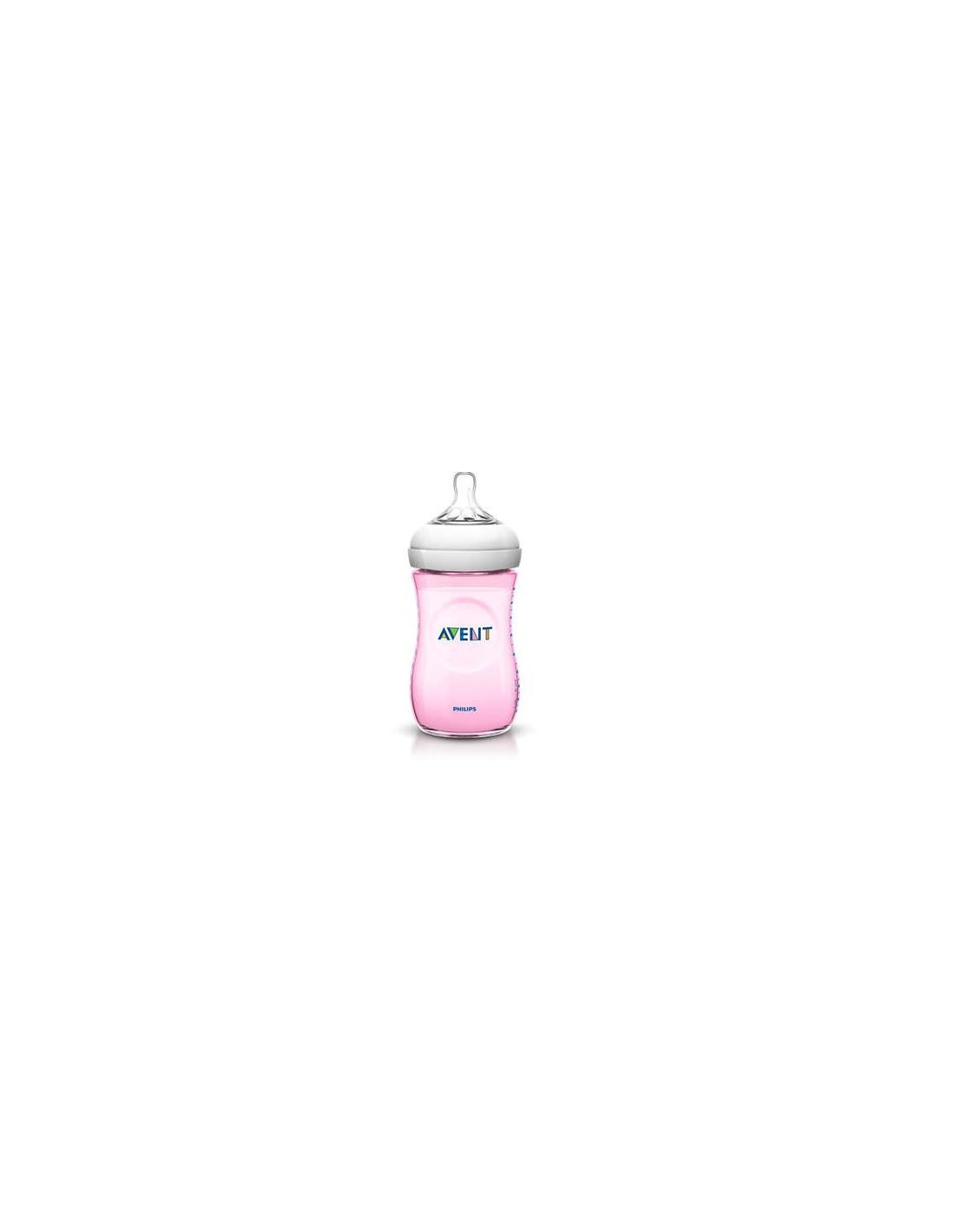 AVENT BIBERON PP NATURAL 260 ML ROSA