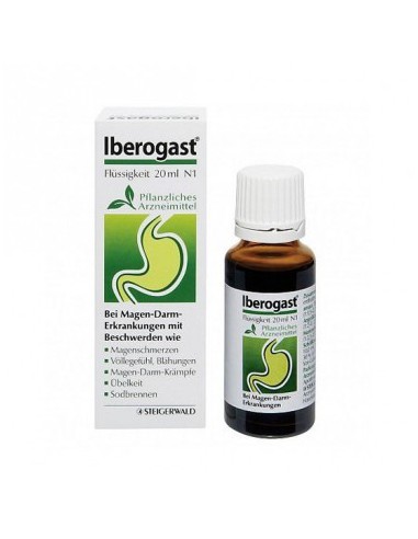 IBEROGAST GOTAS ORALES EN SOLUCION 1 FRASCO 20 ML