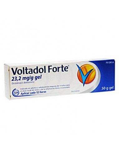 VOLTADOL FORTE 20 MG/G GEL TOPICO 50 G