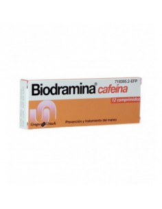 BIODRAMINA CAFEINA 12...