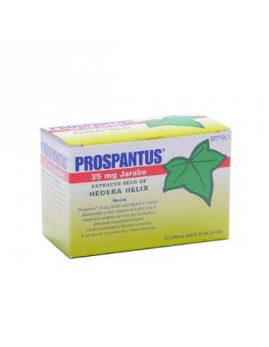 PROSPANTUS 35 MG 21 SOBRES JARABE 5 ML