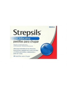 STREPSILS LIDOCAINA 24...