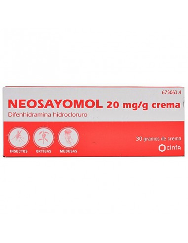 NEOSAYOMOL 20 MG/G CREMA 1 TUBO 30 G