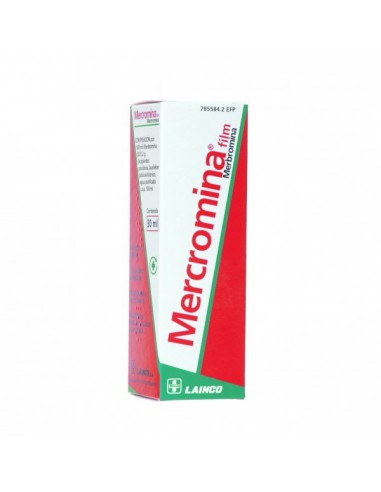 MERCROMINA FILM 20 mg/ml SOLUCION CUTANEA 1 FRASCO 30 ml