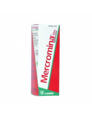 MERCROMINA FILM LAINCO 20 MG/ML SOLUCION TOPICA 30 ML