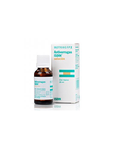 ANTIVERRUGAS ISDIN SOLUCION TOPICA 20 ML