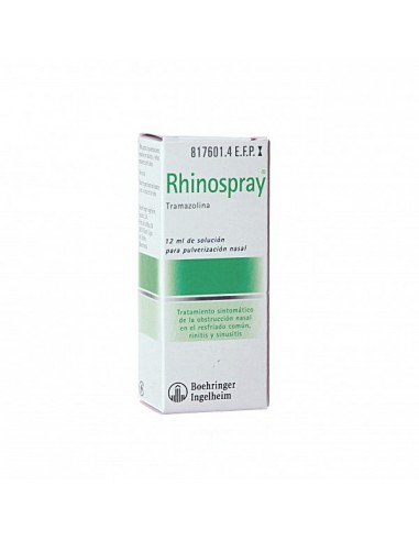 RHINOSPRAY 1.18 MG/ML NEBULIZADOR NASAL 12 ML