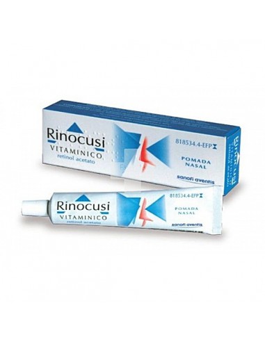 RINOCUSI VITAMINICO 12500 UI/G POMADA NASAL 10 G