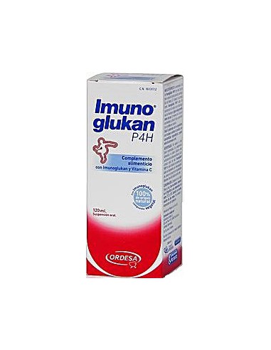 IMUNOGLUKAN P4H 1 ENVASE 120 ml
