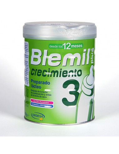 BLEMIL PLUS 3 CRECIMIENTO 0% 1 ENVASE 800 g