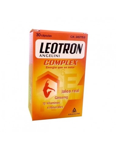 LEOTRON COMPLEX 30 CAPSULAS