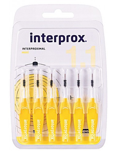 CEPILLO ESPACIO INTERPROXIMAL INTERPROX MINI 6 U