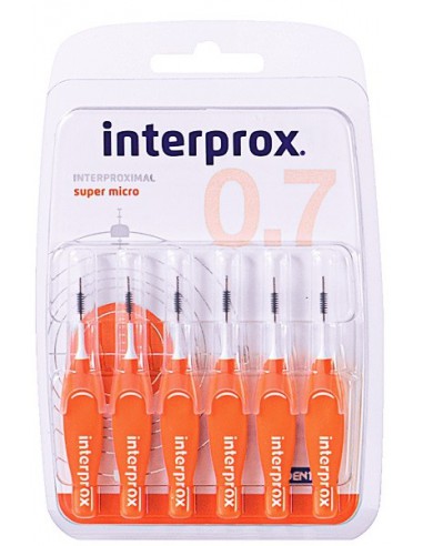 CEPILLO ESPACIO INTERPROXIMAL INTERPROX SUPER MICRO 6 U