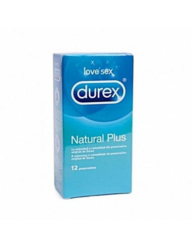 DUREX NATURAL PLUS PRESERVATIVOS 12 UNIDADES