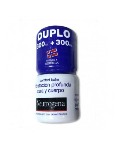 NEUTROGENA COMFORT BALM HIDRATACION PROFUNDA CARA Y CUERPO 2 ENVASES 300 ml
