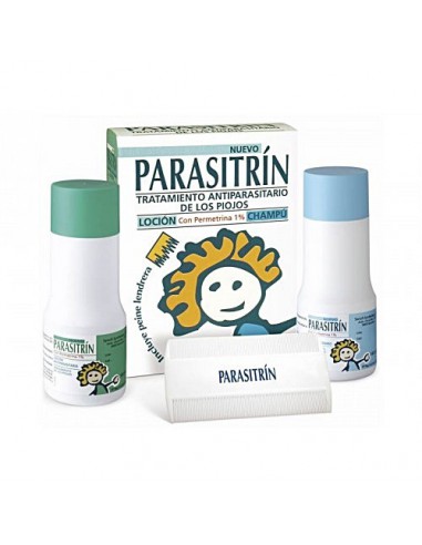 PARASITRIN CON PERMETRINA LOCION + CHAMPU ANTIPI 140 ML