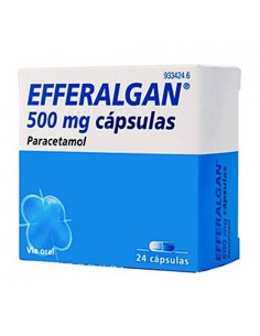 EFFERALGAN 500 MG 24 CAPSULAS