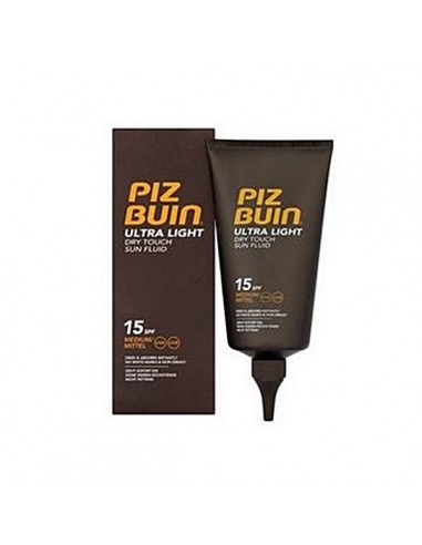 PIZ BUIN FPS 15 ULTRA LIGHT DRY TOUCH PROTECCION SOLAR CUERPO MEDIA FLUIDO 1 ENVASE 150 ml