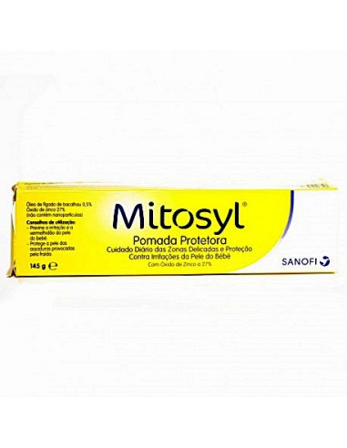 Pomada para proteger la zona del pañal Mitosyl 145 g.