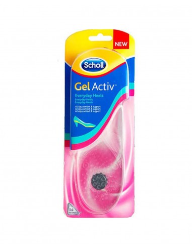 PLANTILLAS SCHOLL GEL ACTIV TACON DIARIO