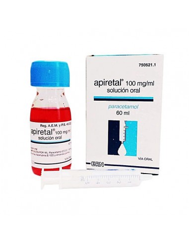 APIRETAL 100 MG/ML SOLUCION ORAL 60 ML